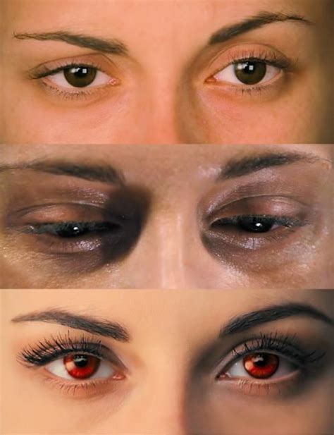 Bella's eyes throughout Breaking Dawn Part 1. Alive. Dead. Vampire ...