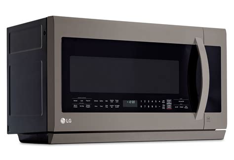 LG Appliances Black Stainless Steel Over-the-Range Microwave (2.2 Cu. Ft.) - LMV2257BD | Leon's