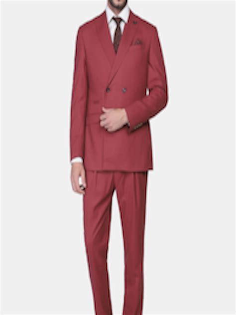 Buy Blackberrys Men Rust Solid Suits - Suits for Men 20237088 | Myntra