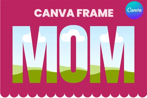 MOM Canva Frame Template Photo Collage Graphic by lalunashop · Creative Fabrica