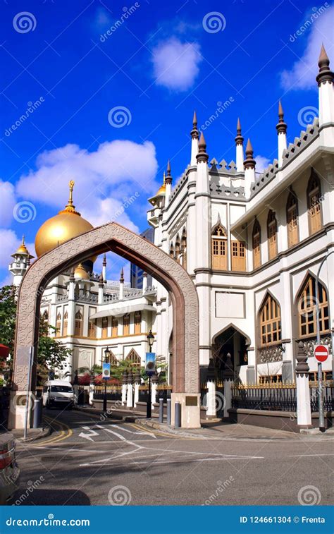 Masjid Sultan Mosque in Kampong Glam, Singapore Stock Photo - Image of kampong, famous: 124661304