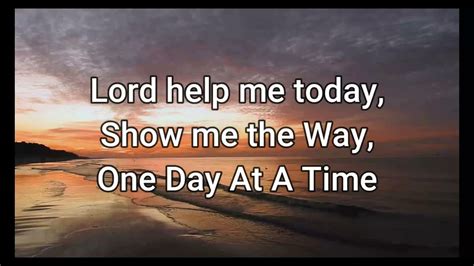 One Day At A Time Sweet Jesus (Lyrics) - YouTube Music