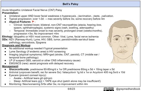 Bell's Palsy Diagnosis And Management Summary GrepMed, 49% OFF