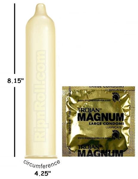 Trojan Magnum condoms - RipNRoll Condoms