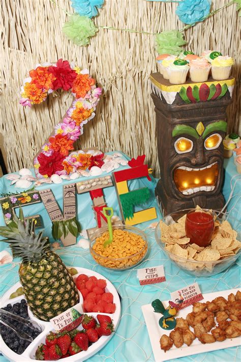 Moana Birthday Party Printables + Moana Party Food Ideas | Moana ...