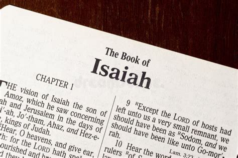 Book of Isaiah stock photo. Image of single, hope, closeup - 38719842