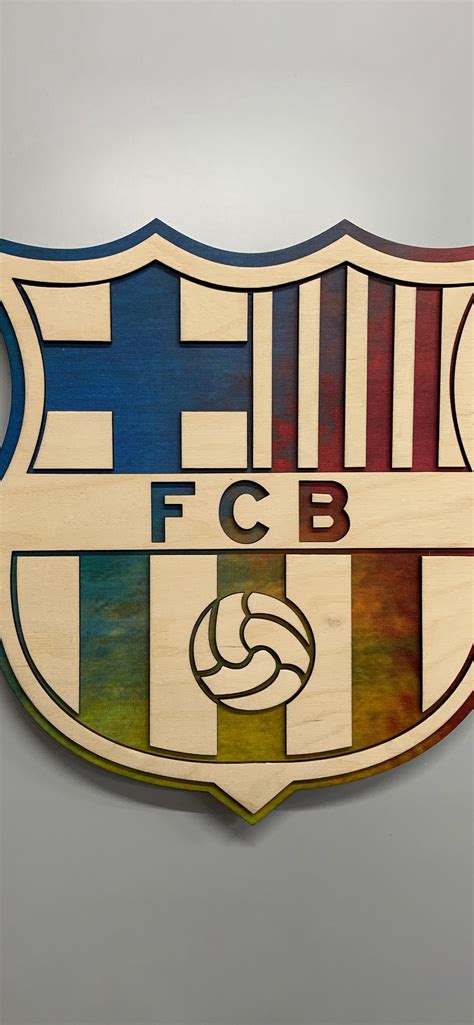 FC Barcelona Wallpaper 4K, Badge, Football club, FCB, 5K