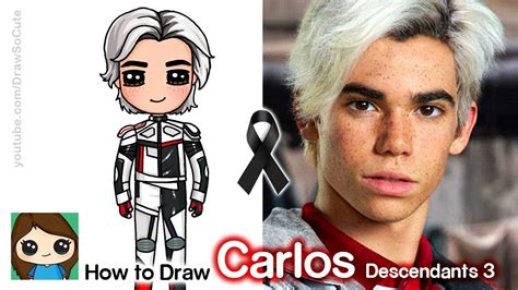 How to Draw Carlos from Descendants 3 | Kawaii girl drawings, Cute ...