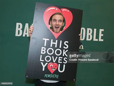 Pewdiepie Book Signing For This Book Loves You Photos and Premium High Res Pictures - Getty Images