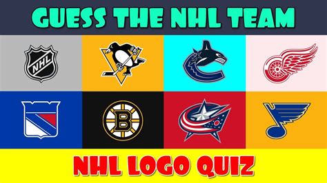 Guess the NHL Logo Quiz - YouTube