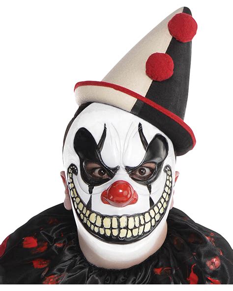 Freakshow Clown Mask For Halloween | - Karneval Universe