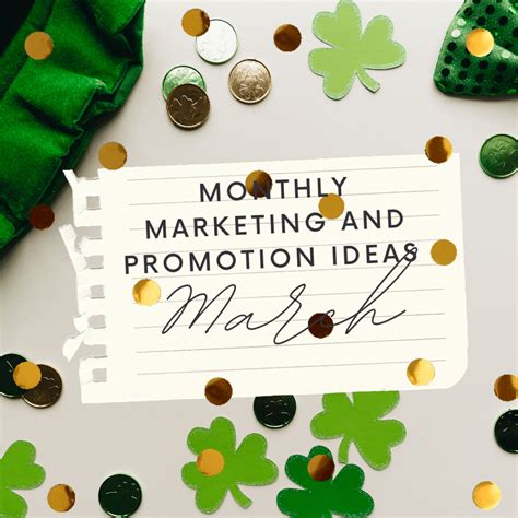 March Social Media and Promotion Ideas - Vicky Wu Marketing Agency