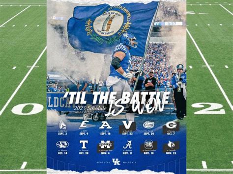 Kentucky Football Schedule - KY Supply Co