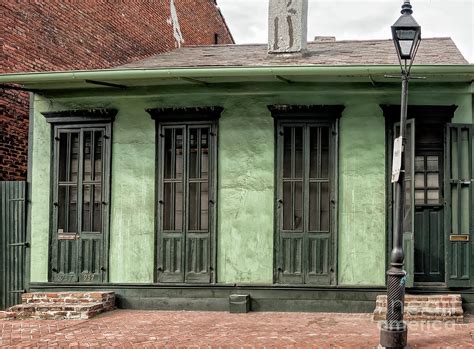 Green Creole Cottage New Orleans Photograph by Kathleen K Parker - Fine Art America