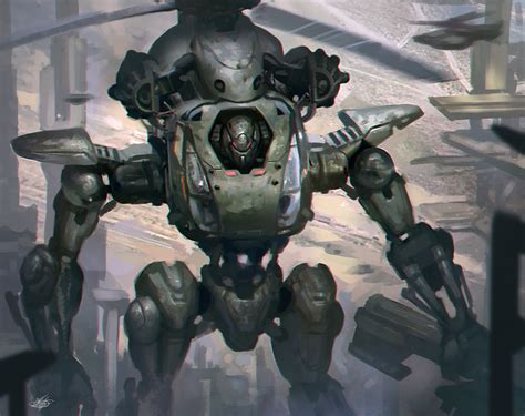 ArtStation - Battle Mech