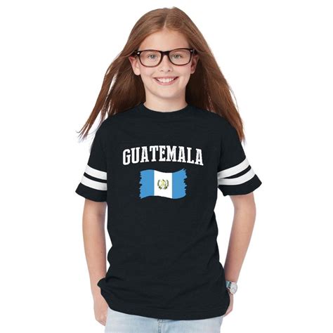 IWPF - Youth Guatemala Football Fine Jersey T-Shirt - Walmart.com ...