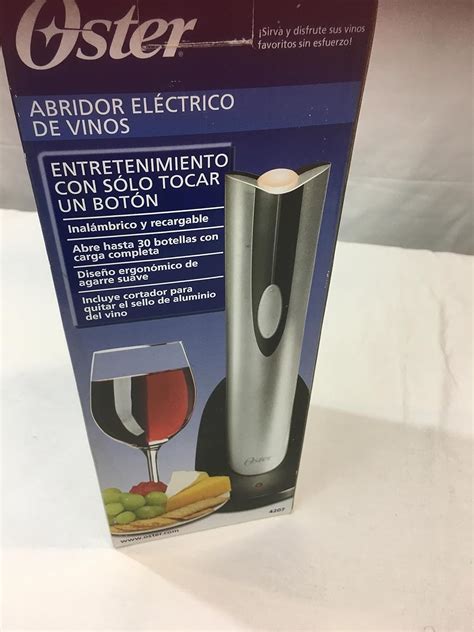 Amazon.com: Oster 4207 Electric Wine Bottle Opener: Electric Wine ...