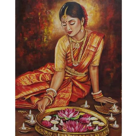 Mahua Pal on Instagram: “Diwali Decorations, Acrylic on Canvas. Happy ...