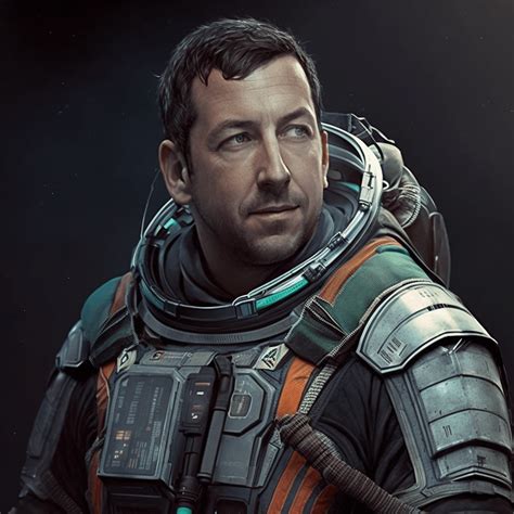 Asked A.I. to swap Isaac's face with Adam Sandler's : r/DeadSpace