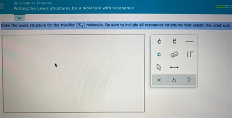 draw the lewis structure for the trisulfur - vangoghlightshow