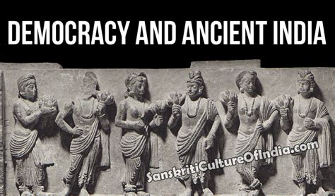 Democracy and Ancient India