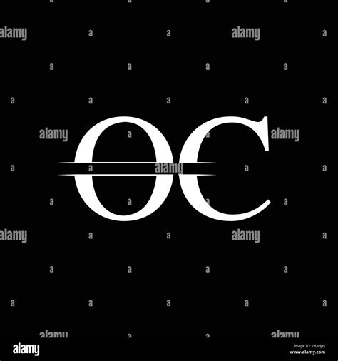 Initial Monogram Letter OC Logo Design Vector Template. OC Letter Logo Design Stock Vector Image ...