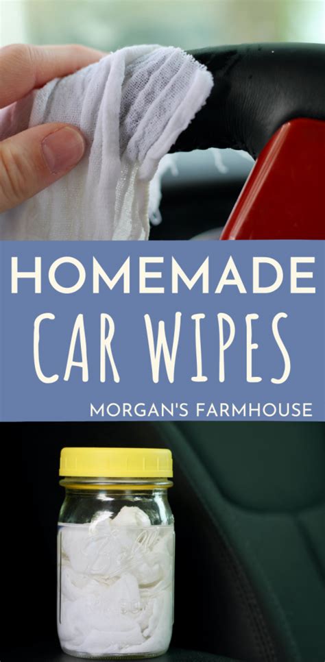 Homemade Car Interior Wipes - Morgan's Farmhouse