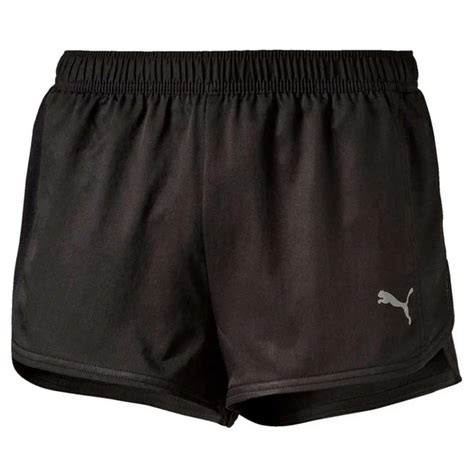 Puma Pe Running Split Shorts Black buy and offers on Runnerinn