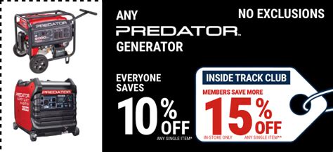 10-15% off Predator Generators [Harbor Freight] | Ford Power Stroke Nation