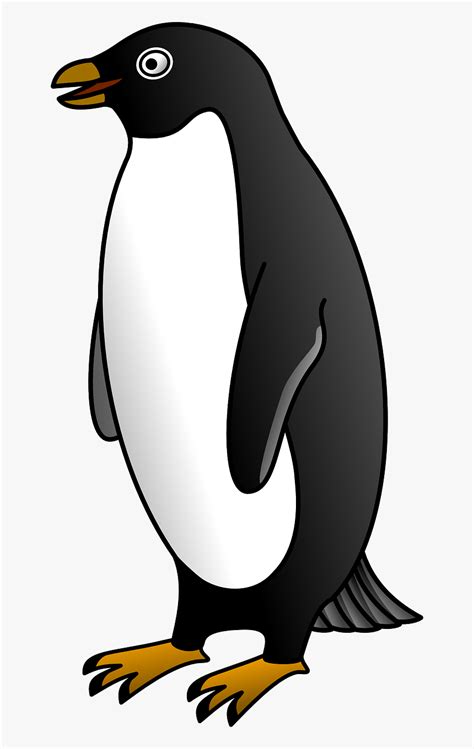 Penguin Clipart Black And White, HD Png Download , Transparent Png Image - PNGitem