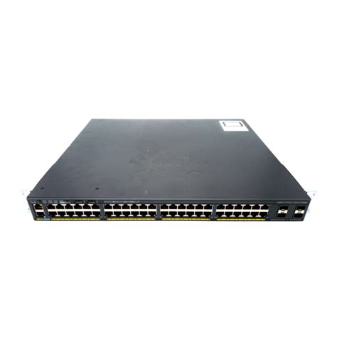 Cisco WS-C2960X-48FPS-L Switch - Dedicated Networks