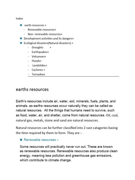 Geography Project | PDF