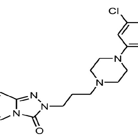 Chemical structure of trazodone. | Download Scientific Diagram