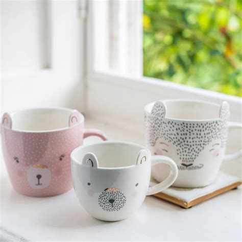 Cute Bear Family Ceramic Mugs By TheLittleBoysRoom | notonthehighstreet.com