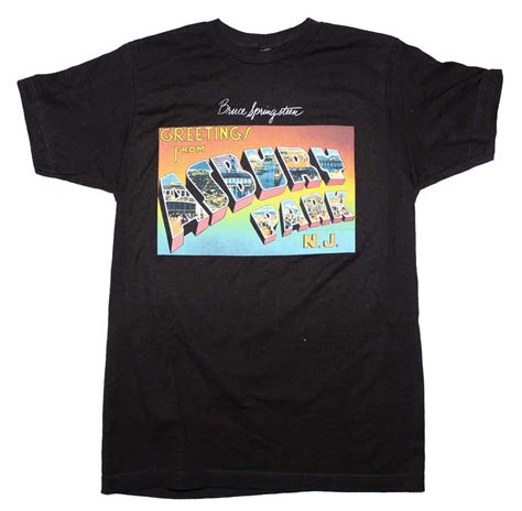 Bruce Springsteen Bruce Springsteen Greetings From Asbury Park T-Shirt Men | Loudtrax