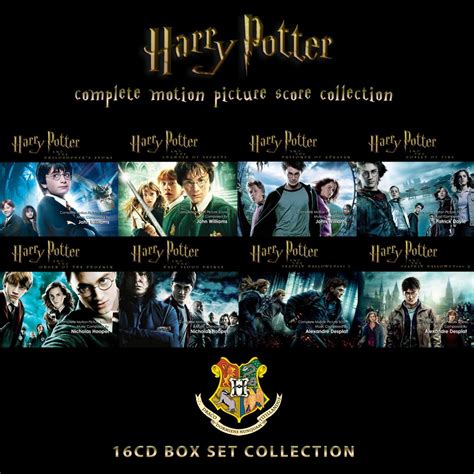 Harry Potter Collection – 16 x CD Boxset – Limited Edition – John Williams / Alexandre Desplat ...