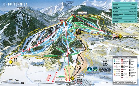 Buttermilk Ski Area Trail Map – Aspen Snowmass Real Estate