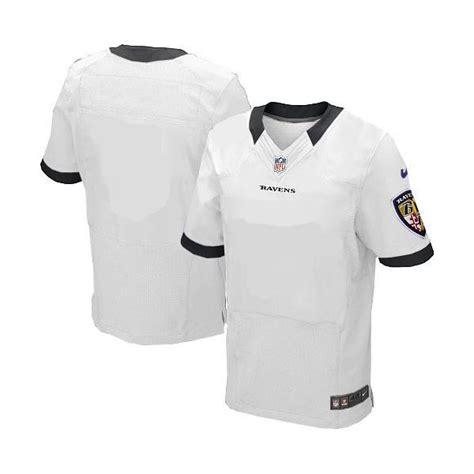 [Elite]Baltimore Football Team Jersey(Blank, White)_Free Shipping 40/M