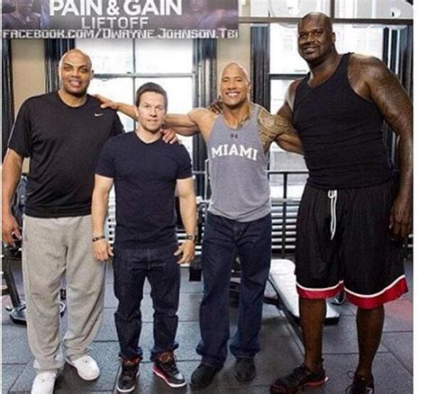 Mark wahlberg dwayne johnson shaq, how to start a gym clothing line