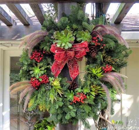 Late to the Garden Party: Christmas Wreath