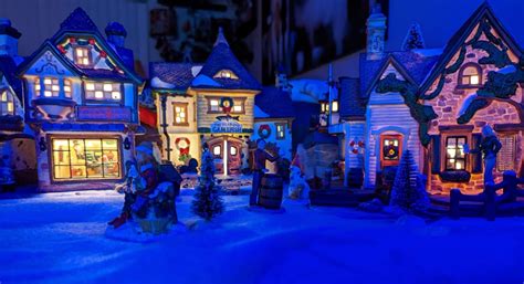 Our cozy snowy Christmas Village : r/ChristmasVillages