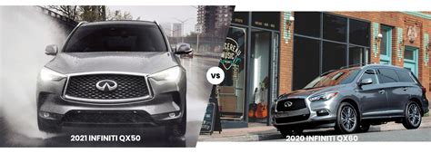 2021 INFINITI QX50 vs. 2020 INFINITI QX60 | INFINITI of San Jose