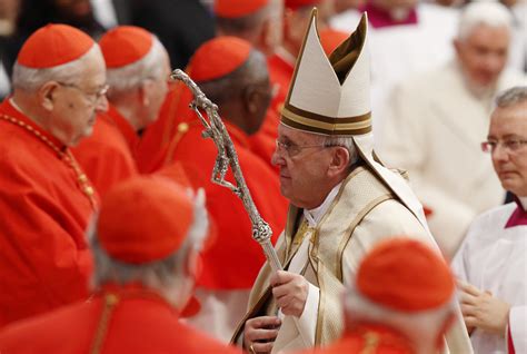 Pope urges cardinals to go in search of the lost, bring them in | The ...