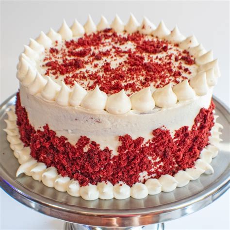 Red Velvet Cake with Cream Cheese Frosting - Bake It With Love