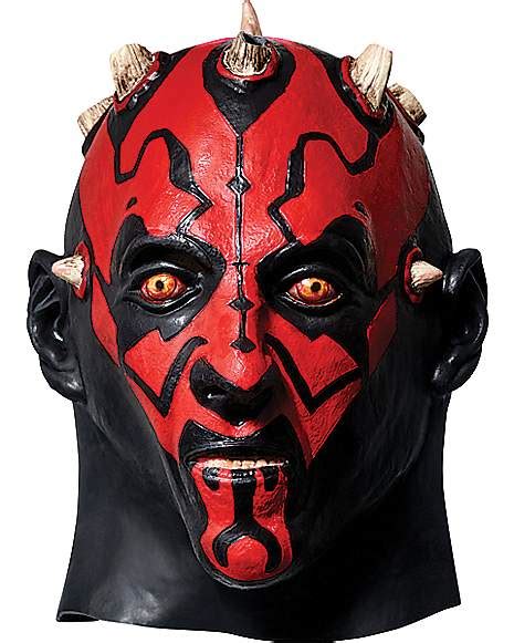 Darth Maul Full Mask - Star Wars - Spirithalloween.com