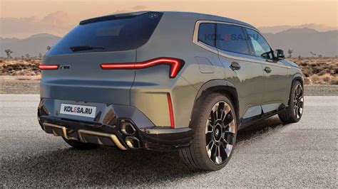 2023 BMW XM Rendering Takes After Revealing Spy Shots To Preview Wild SUV