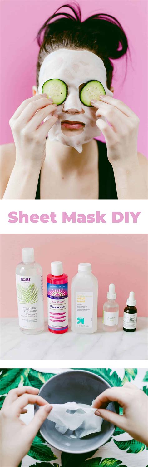 Easy sheet mask DIY #sheetmask #facemask | Hydrating sheet mask, Diy sheet mask, Sheet mask