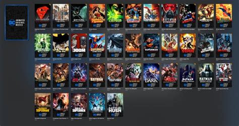 [Collection] DC Universe Animated Original Movies : r/PlexPosters
