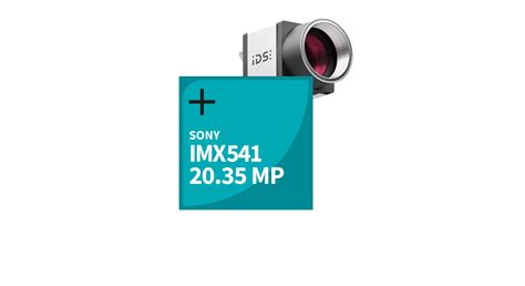 2种接口，20 MP传感器：配备索尼传感器IMX541的uEye+ CP型号