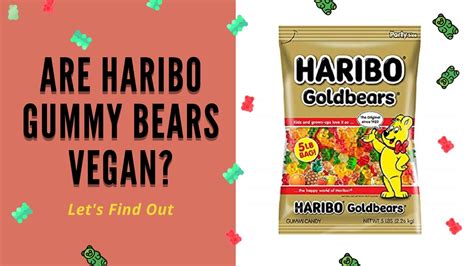 Are Haribo Gummy Bears Vegan? Here's Your Answer | RealGoodgummies